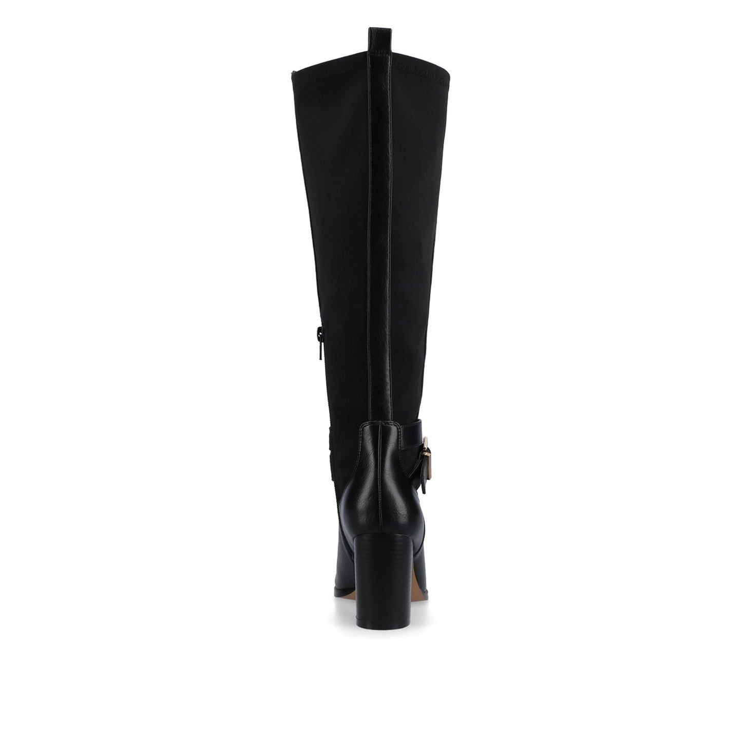 Journee AVALONN KNEE HIGH DRESS BOOTS IN WIDE CALF - Black