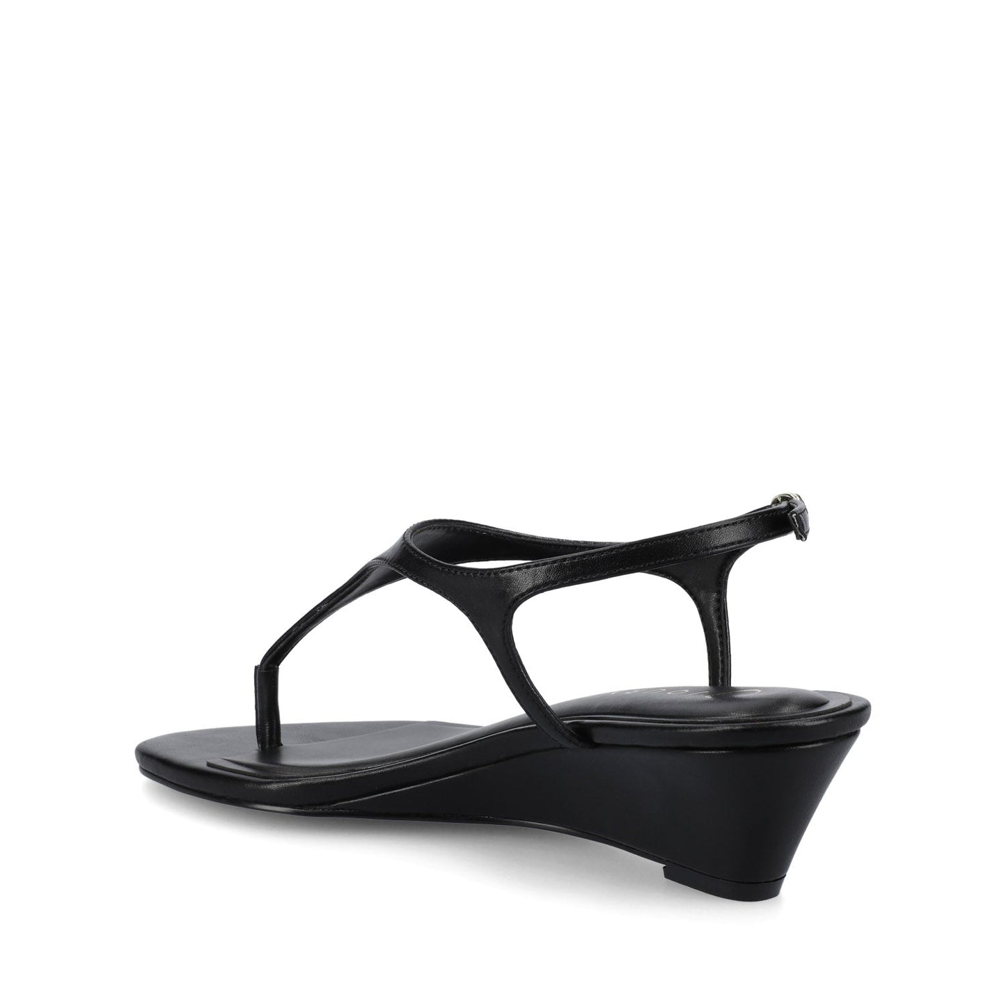 Journee KATHRYN WEDGE SANDALS - Black