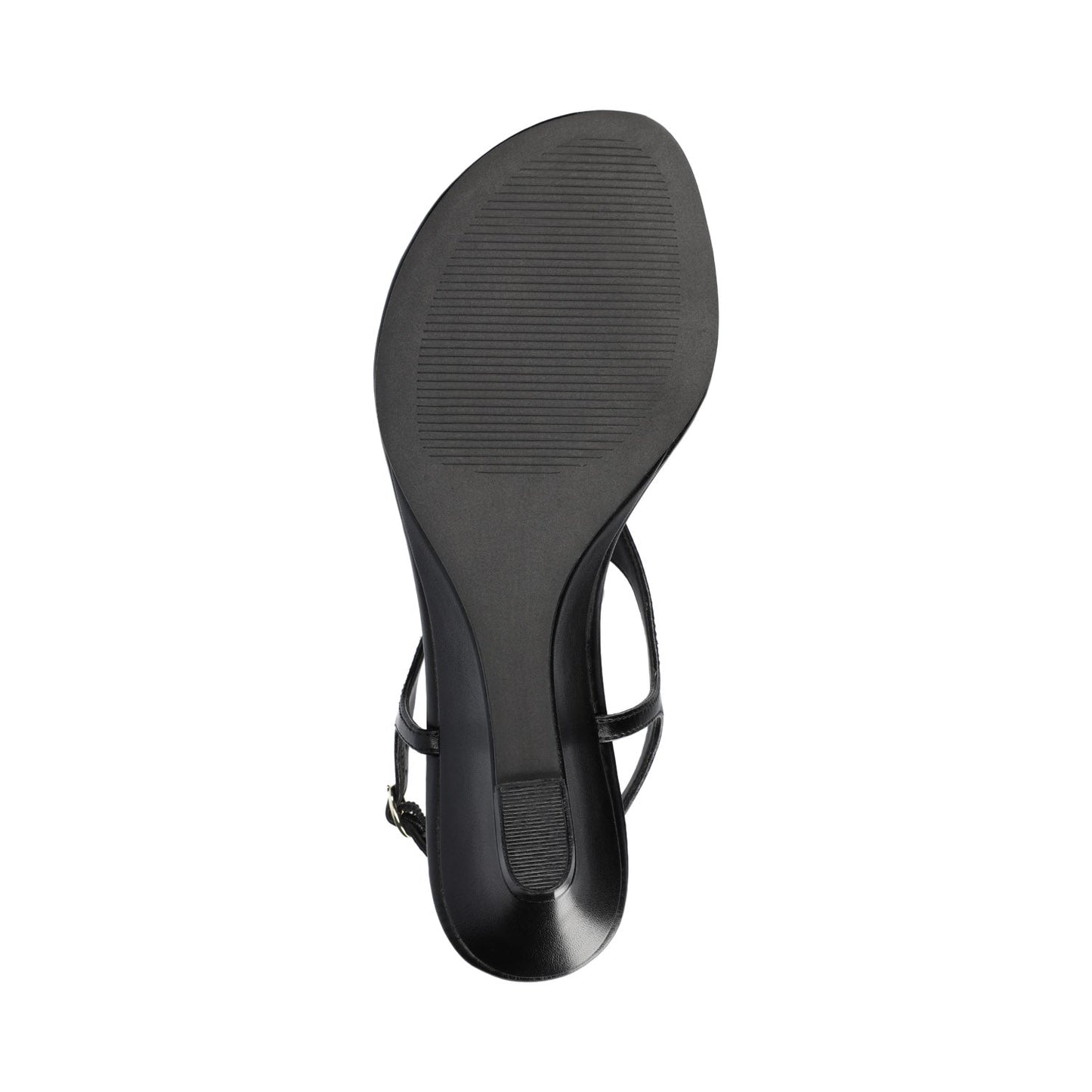Journee KATHRYN WEDGE SANDALS - Black