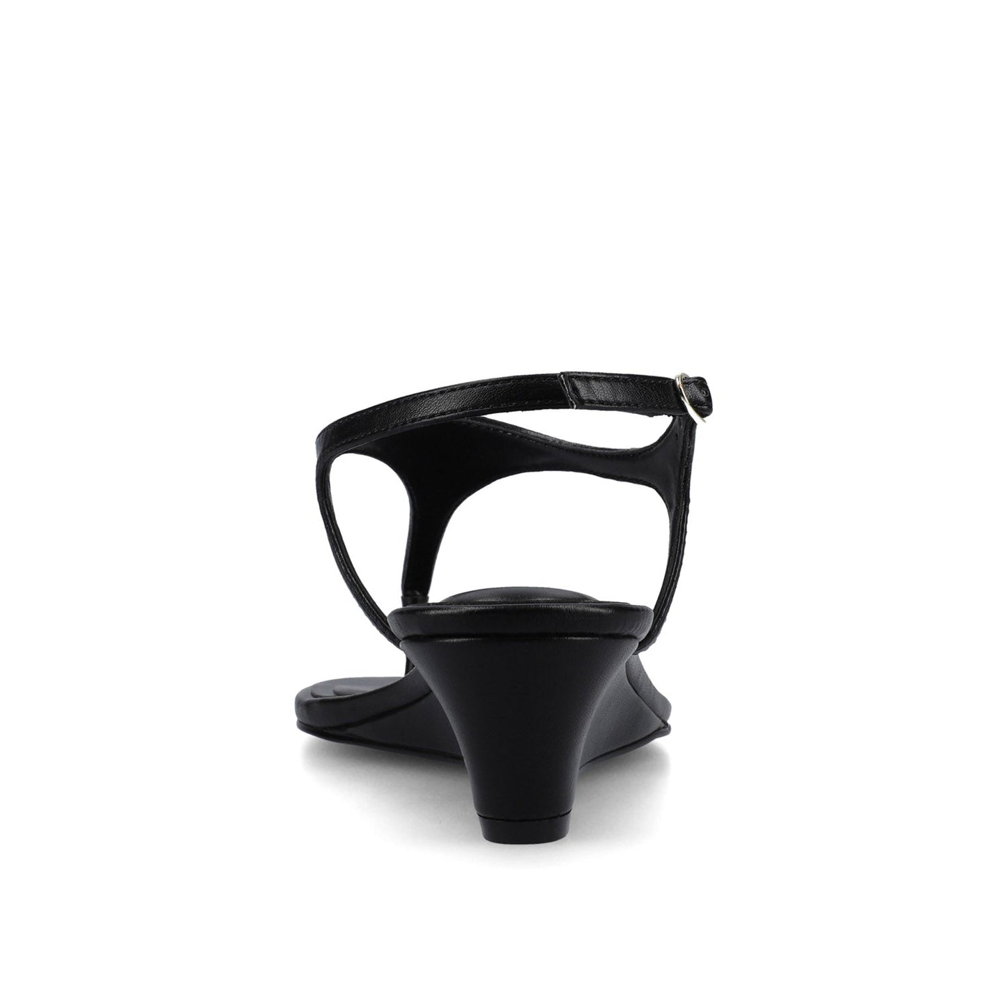 Journee KATHRYN WEDGE SANDALS - Black