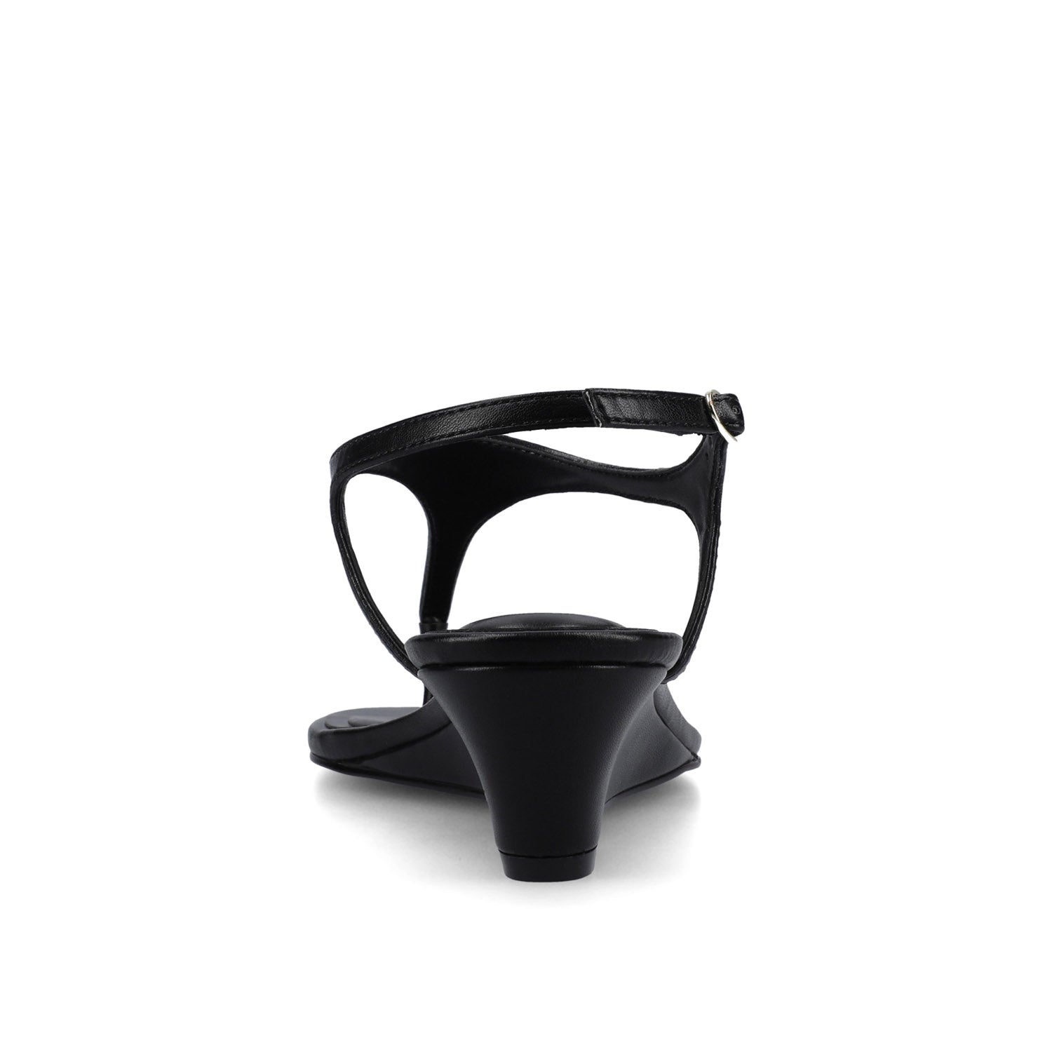 Journee KATHRYN WEDGE SANDALS - Black