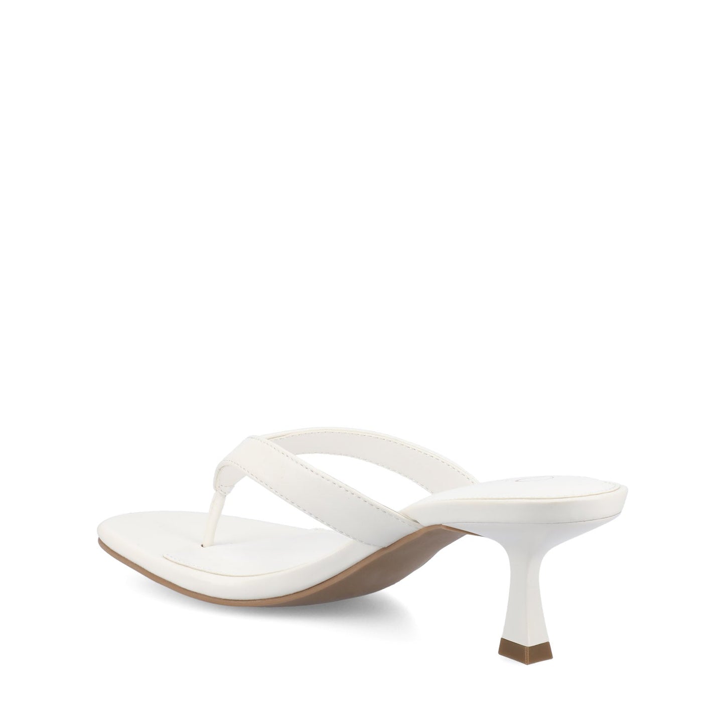 Journee DANIELLE FLIP FLOP SANDALS - White