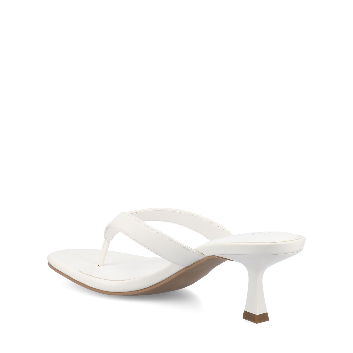 Journee DANIELLE FLIP FLOP SANDALS - White
