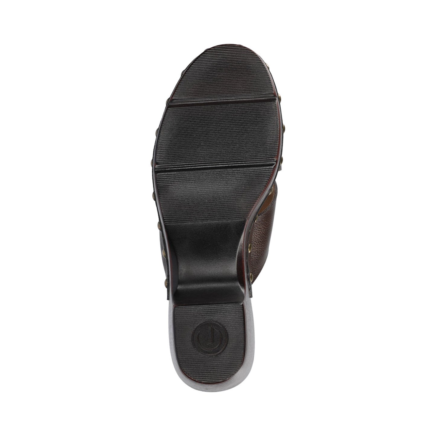 Journee SILVANA CLOG SANDALS - Chocolate