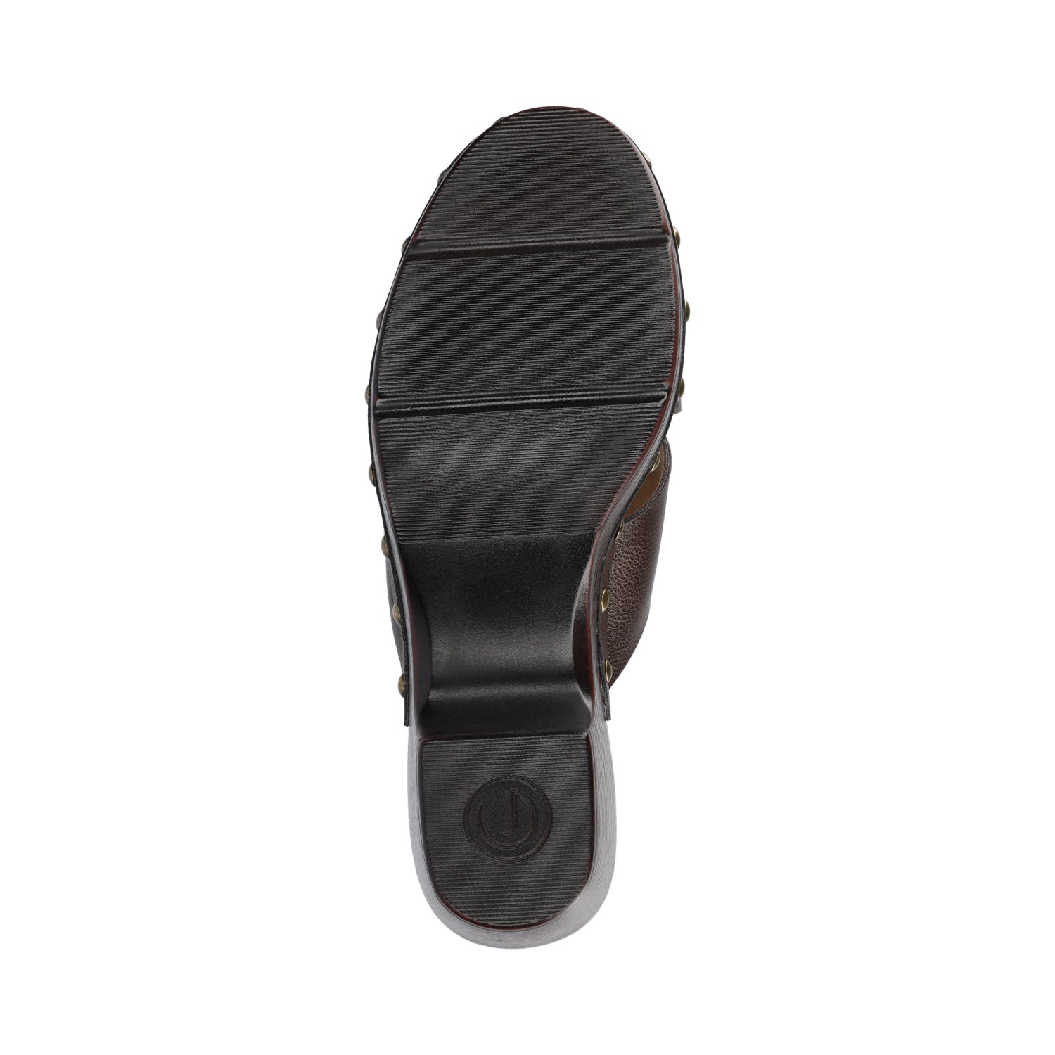 Journee SILVANA CLOG SANDALS - Chocolate