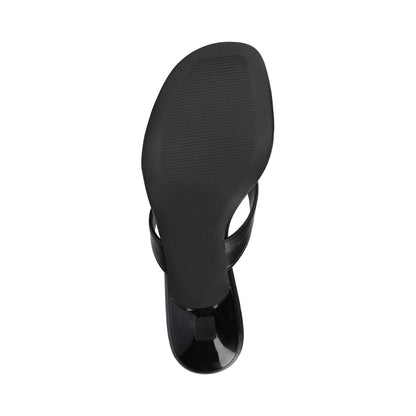 Journee DANIELLE FLIP FLOP SANDALS - Black