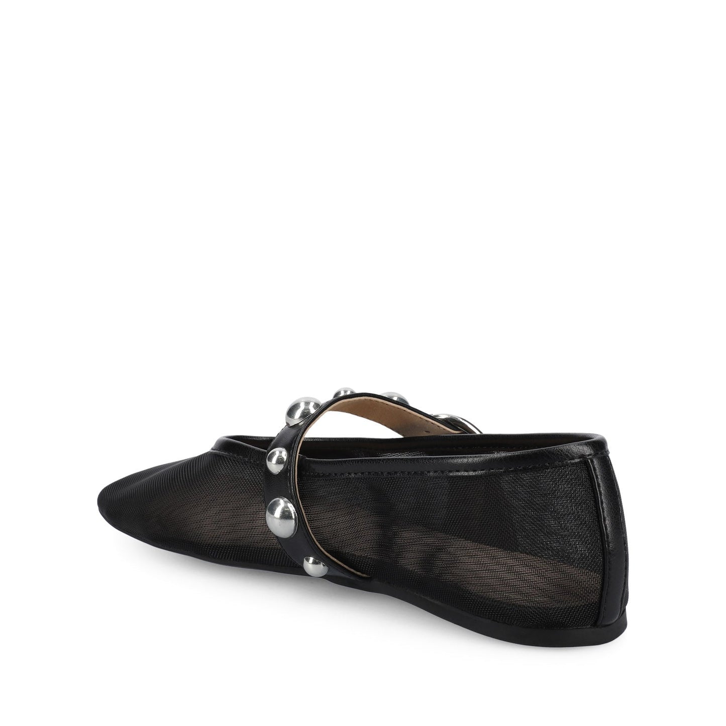 Journee NAVEAH BALLET FLATS - Black Mesh