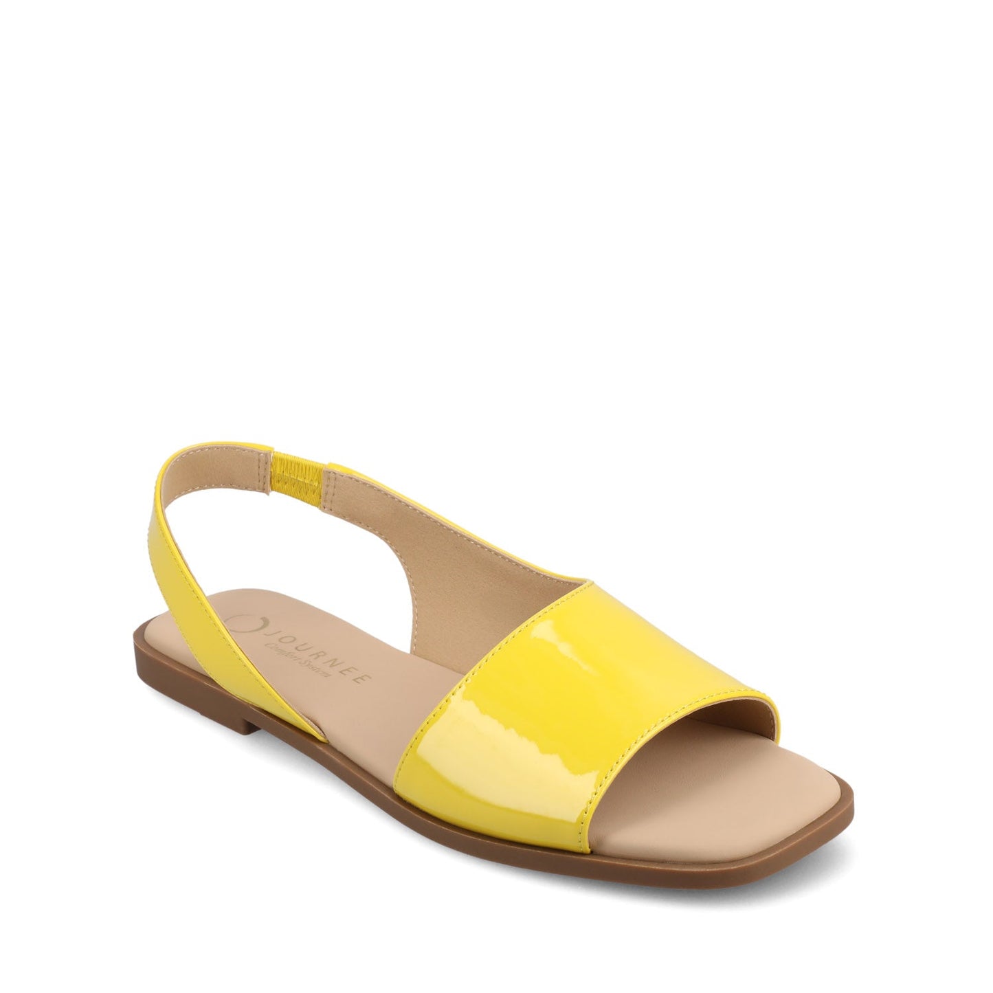 Journee BRINSLEY CUTOUT SANDALS IN PATENT - Mango