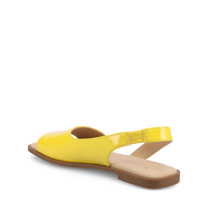 Journee BRINSLEY CUTOUT SANDALS IN PATENT - Mango