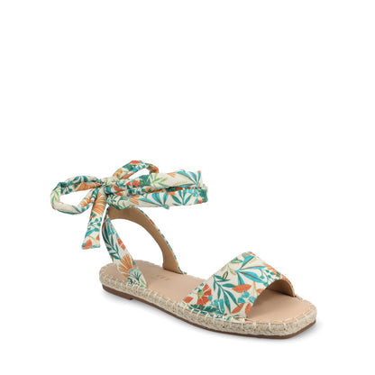 Journee EMELIE MULTI STRAP ESPADRILLE SANDALS - Tropical