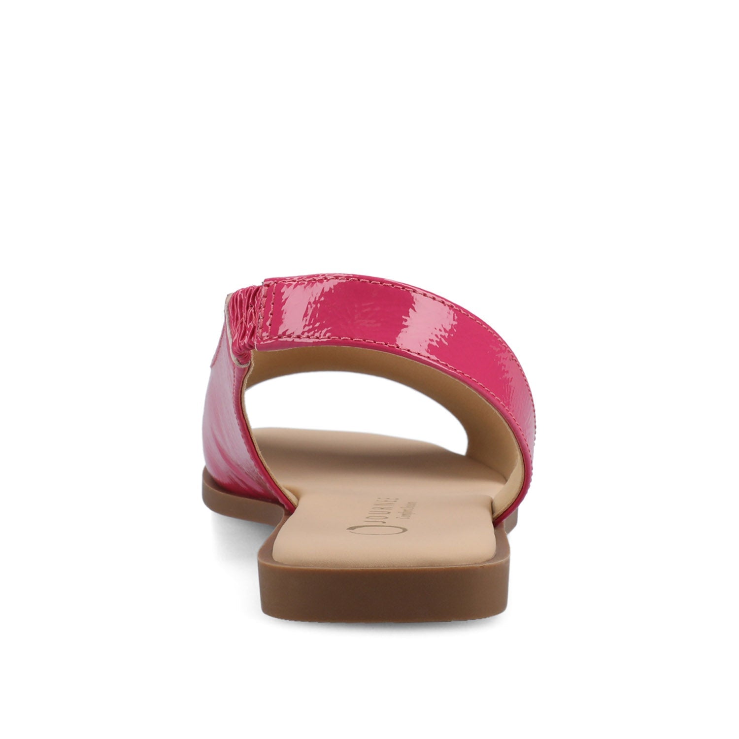 Journee BRINSLEY CUTOUT SANDALS IN PATENT - Hot Pink