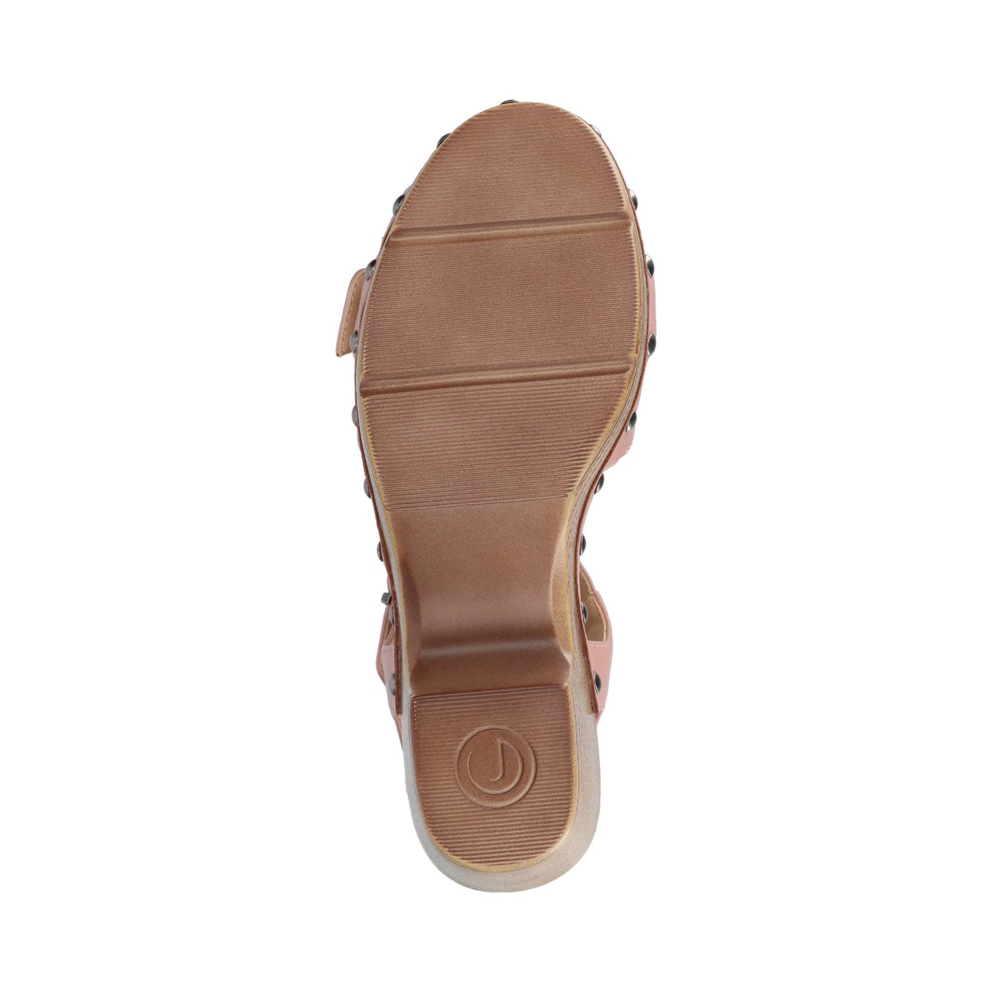 Journee SISILIA CLOG SANDALS - Blush