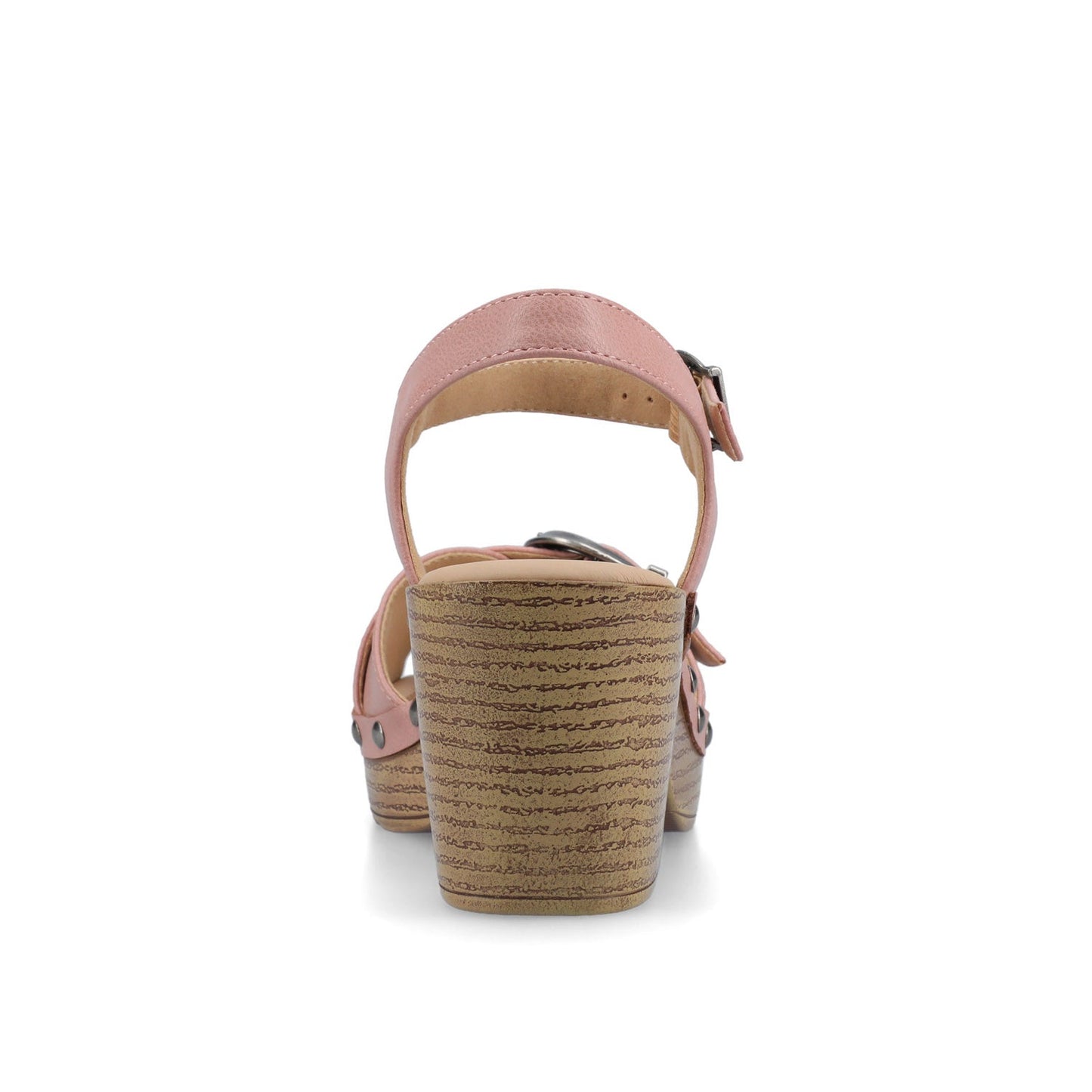Journee SISILIA CLOG SANDALS - Blush