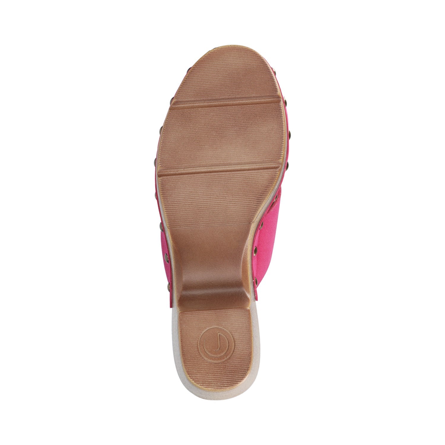 Journee SILVANA CLOG SANDALS - Hot Pink