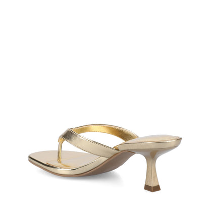 Journee DANIELLE FLIP FLOP SANDALS - Gold