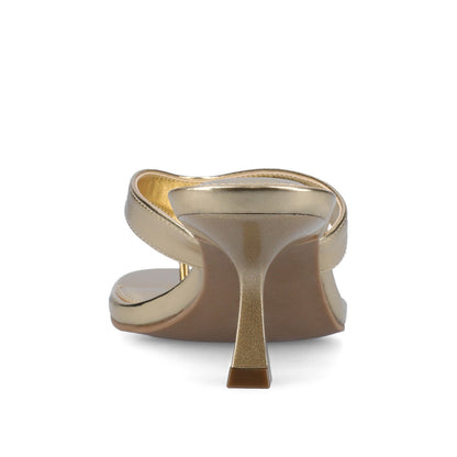Journee DANIELLE FLIP FLOP SANDALS - Gold