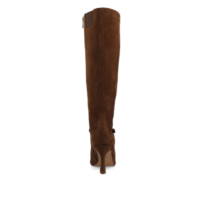 Journee ELARA KNEE HIGH DRESS BOOTS - Tan