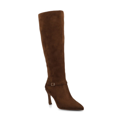 Journee ELARA KNEE HIGH DRESS BOOTS - Tan