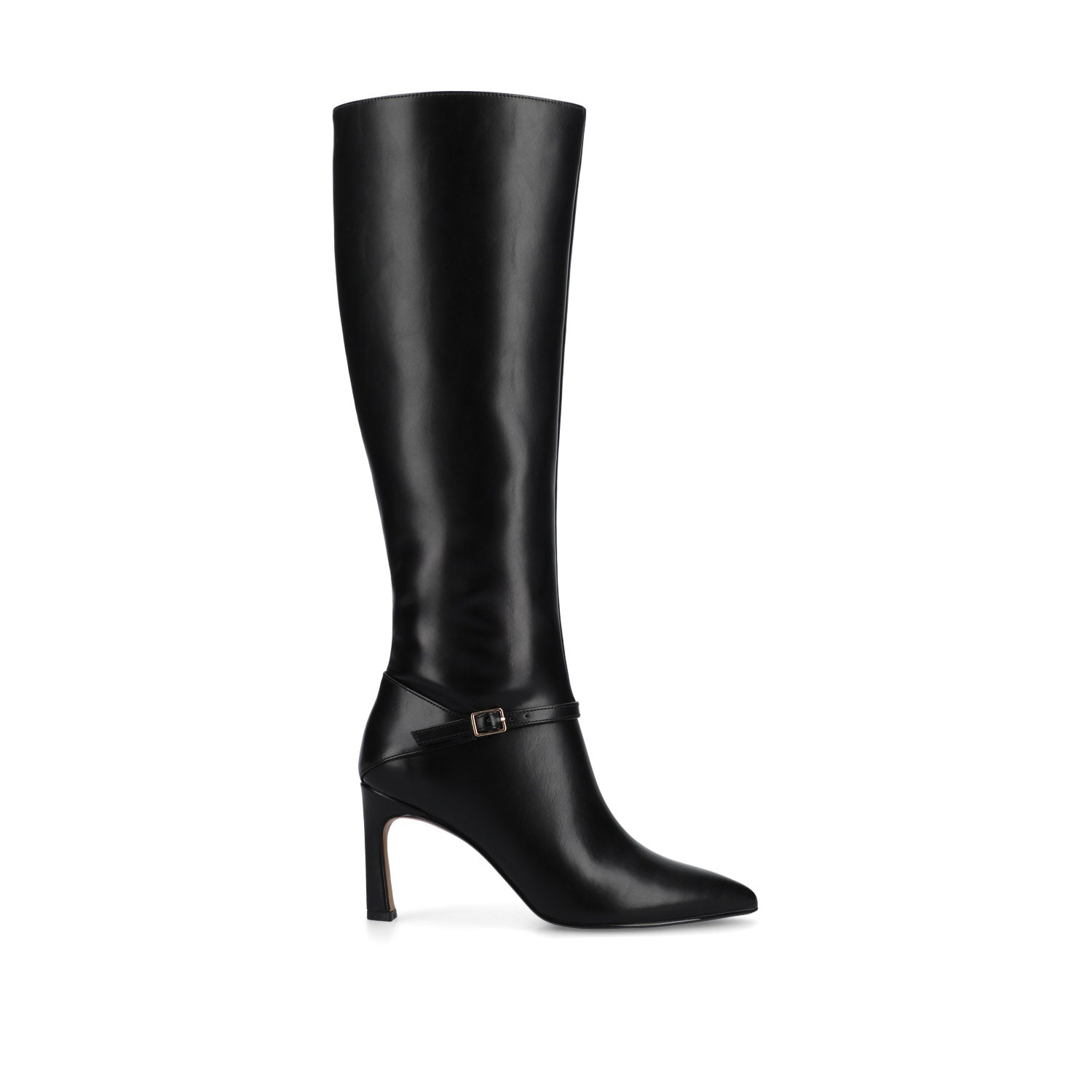 ELARA KNEE HIGH DRESS BOOTS-Black,6,Regular