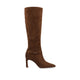 ELARA KNEE HIGH DRESS BOOTS-Tan