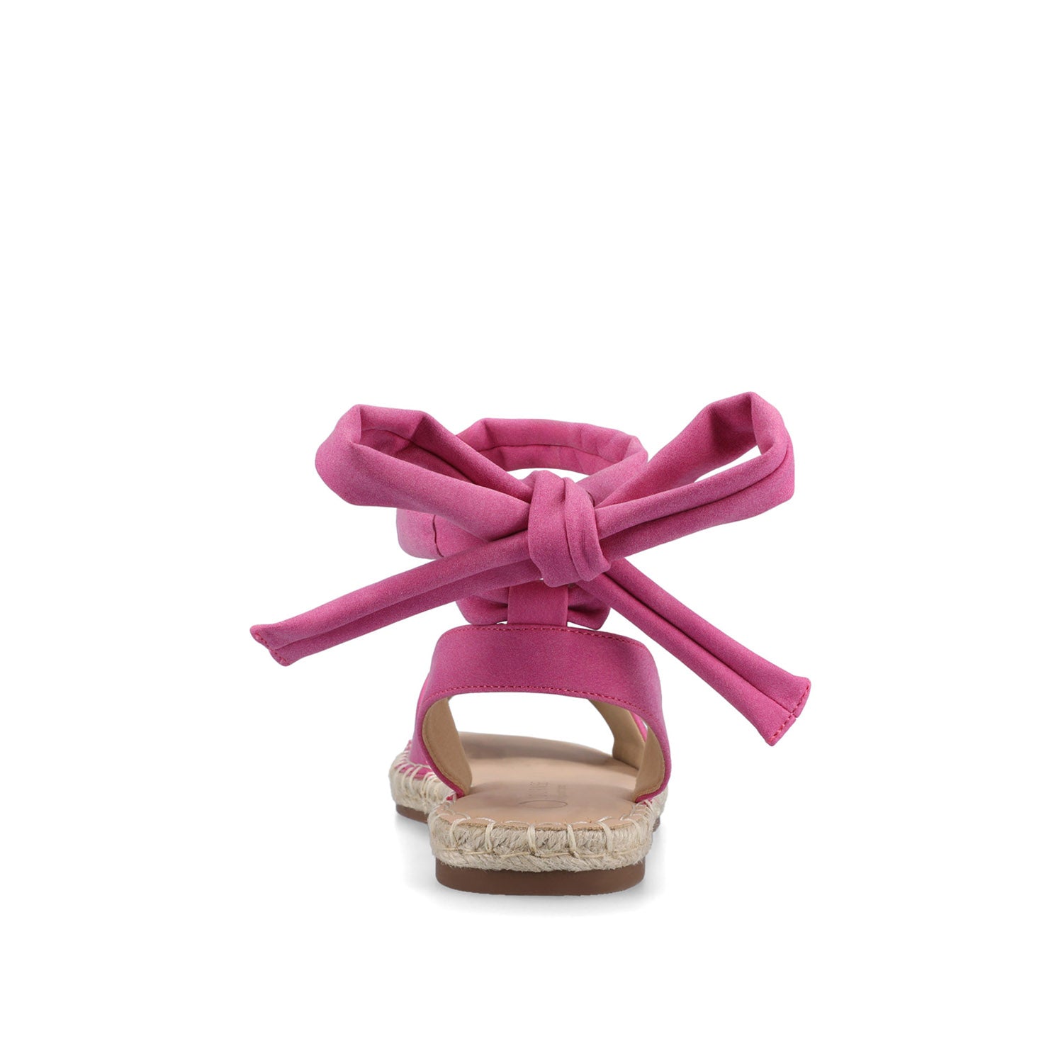 Journee EMELIE MULTI STRAP ESPADRILLE SANDALS - Hot Pink