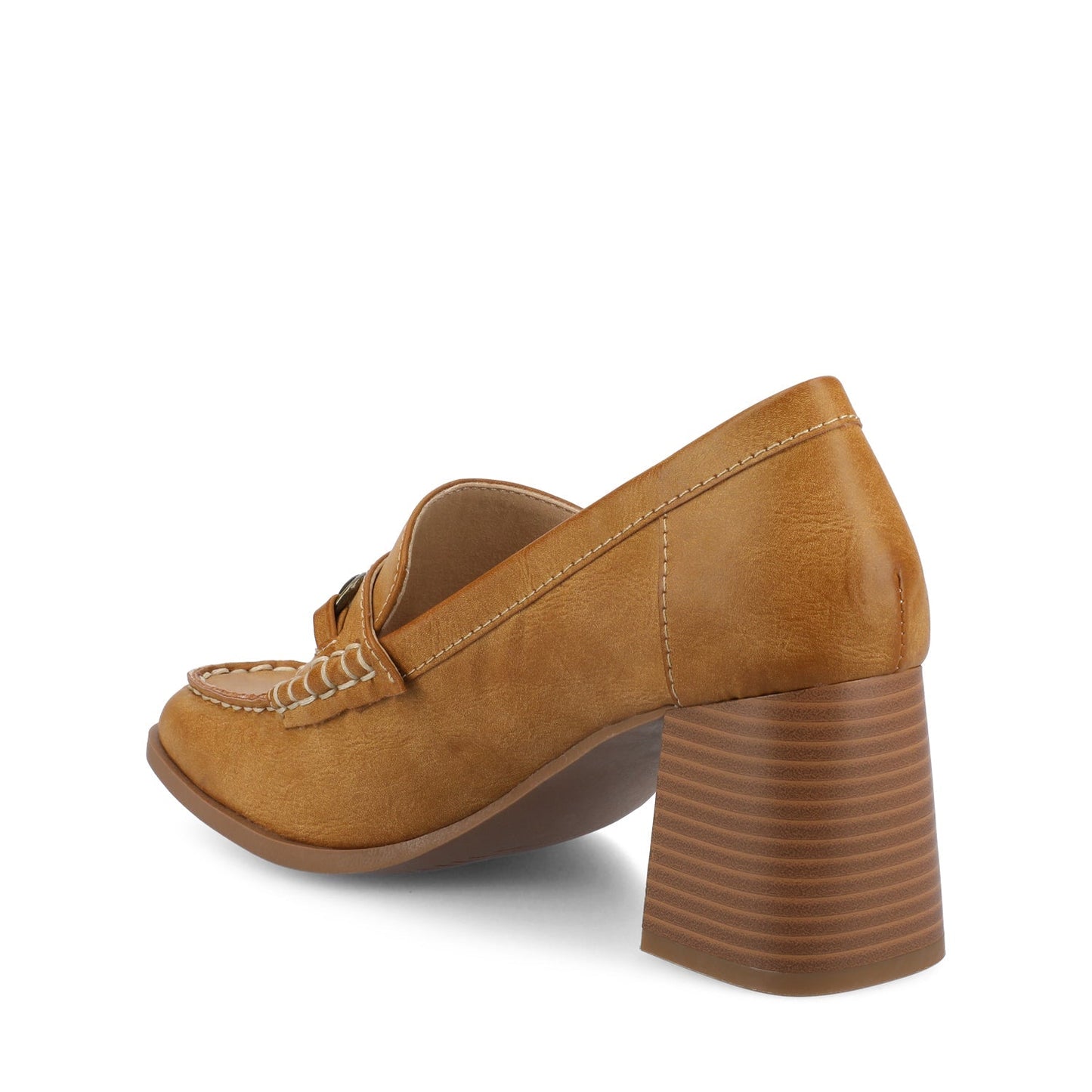 Journee AISHA MOC TOE PUMPS - Tan