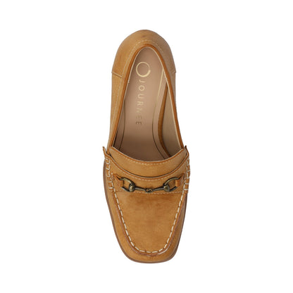 Journee AISHA MOC TOE PUMPS - Tan