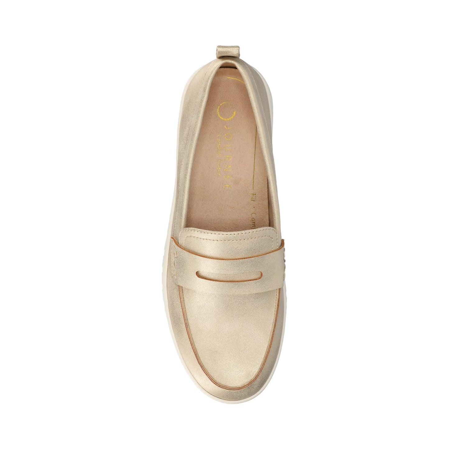 Journee TAYLA PENNY LOAFER - Gold