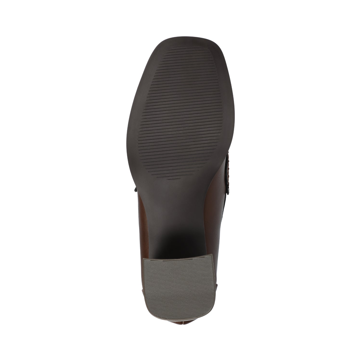 Journee AISHA MOC TOE PUMPS - Chocolate