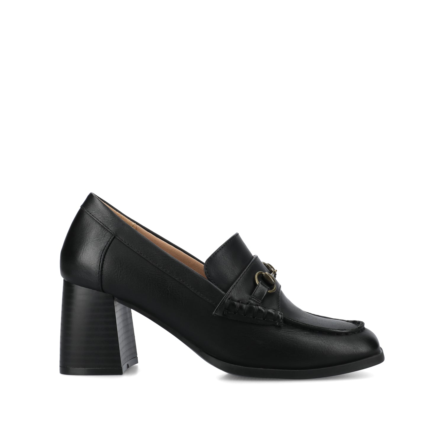 Journee AISHA MOC TOE PUMPS - Black