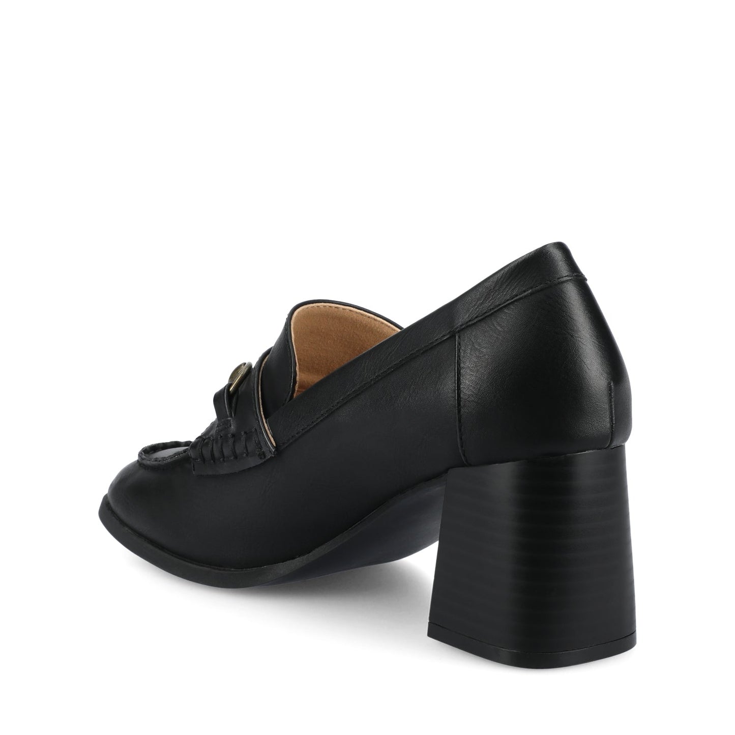 Journee AISHA MOC TOE PUMPS - Black