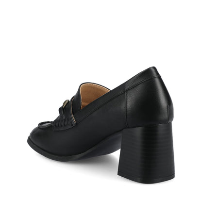 Journee AISHA MOC TOE PUMPS - Black