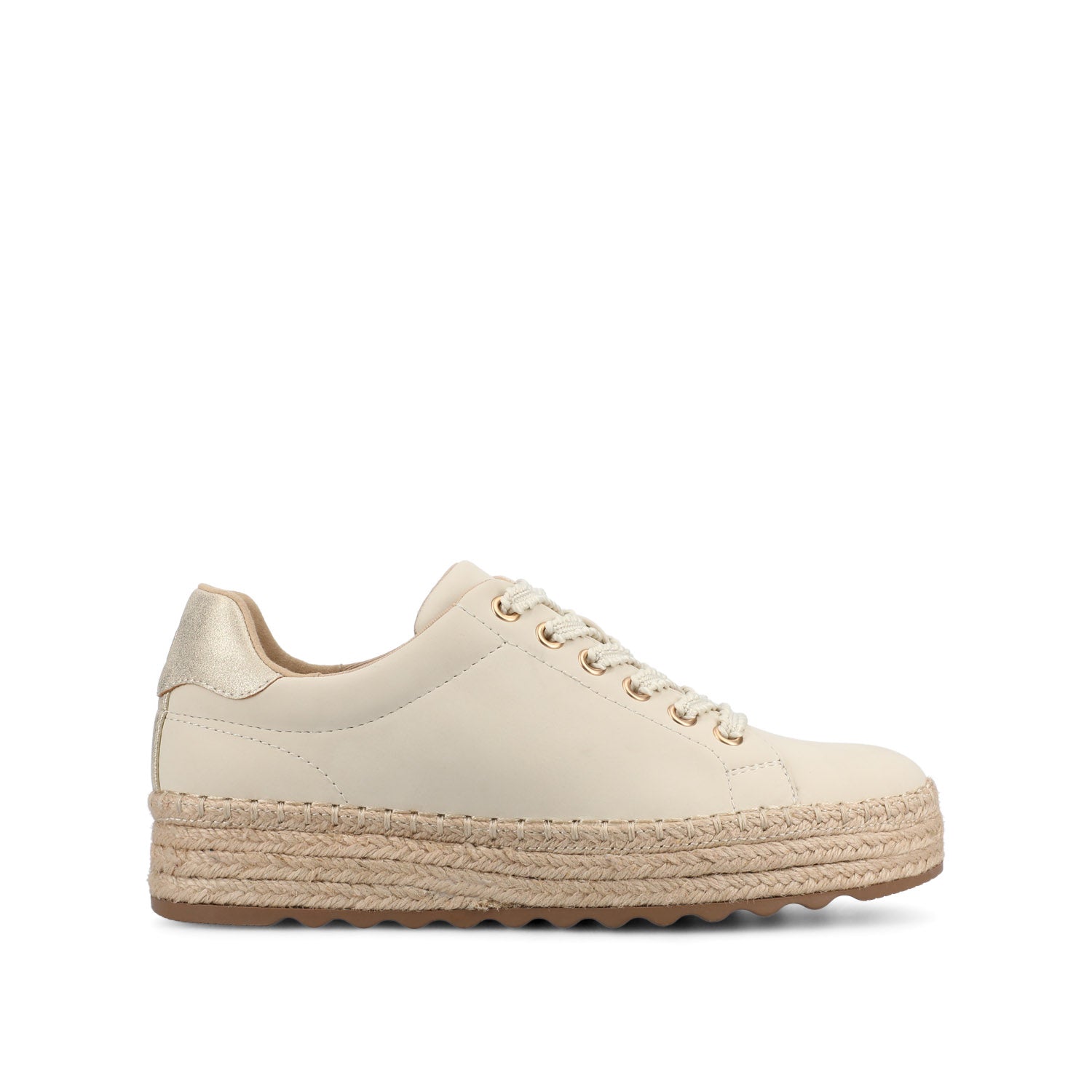 Journee COSIMA ESAPDRILLE SNEAKERS - Bone/Gold