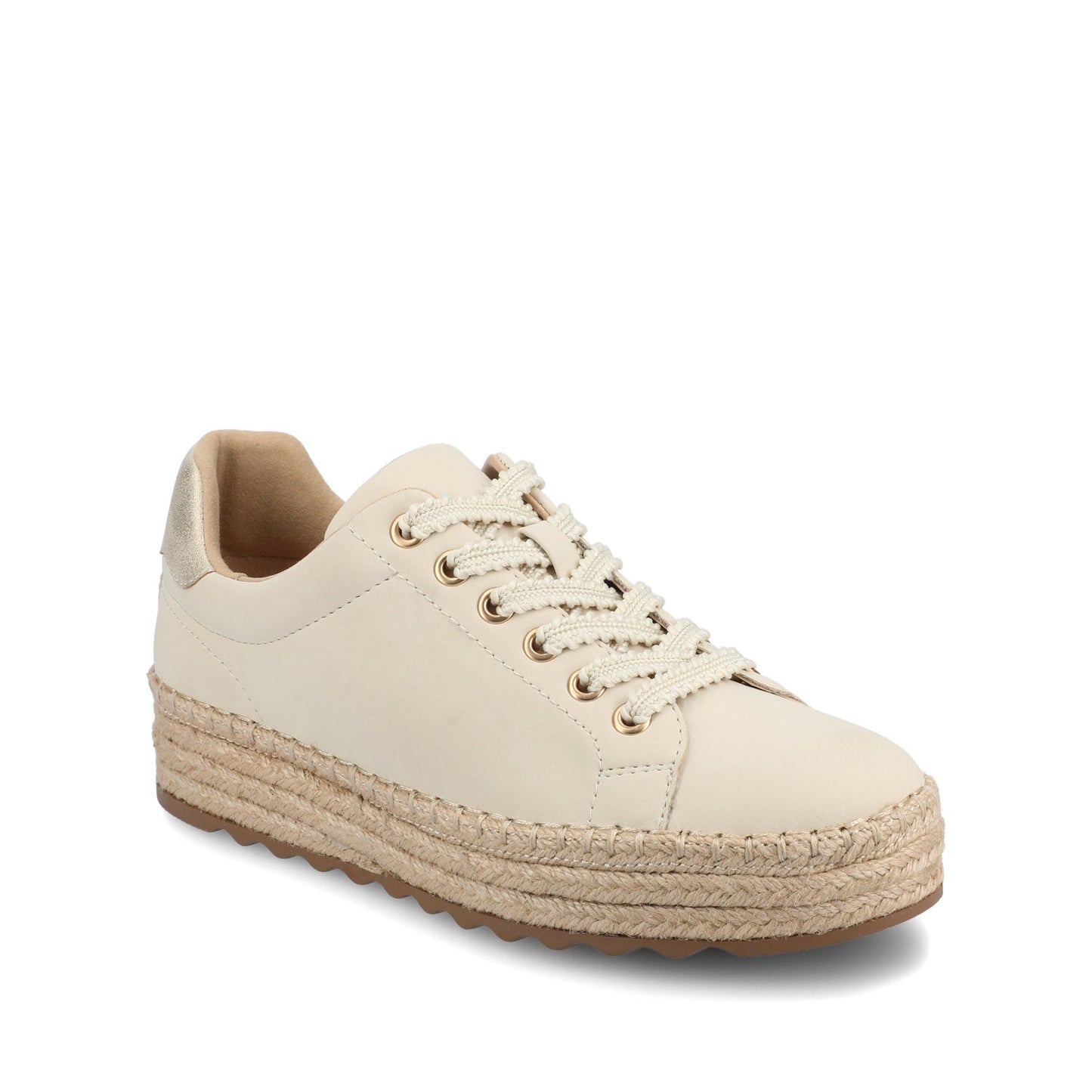 Journee COSIMA ESAPDRILLE SNEAKERS - Bone/Gold