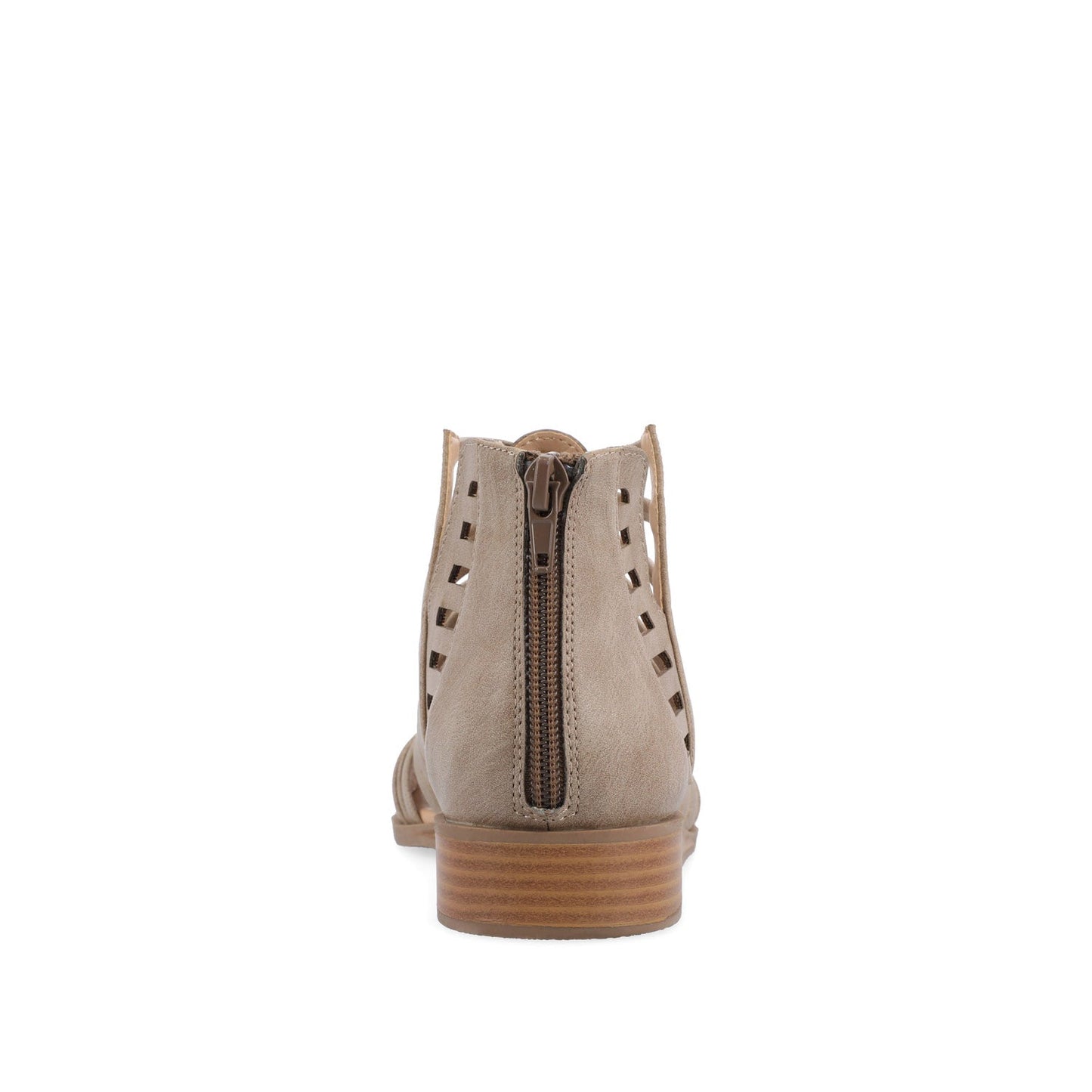 Journee DELILAH GLADIATOR SANDALS IN VEGAN LEATHER - Tan