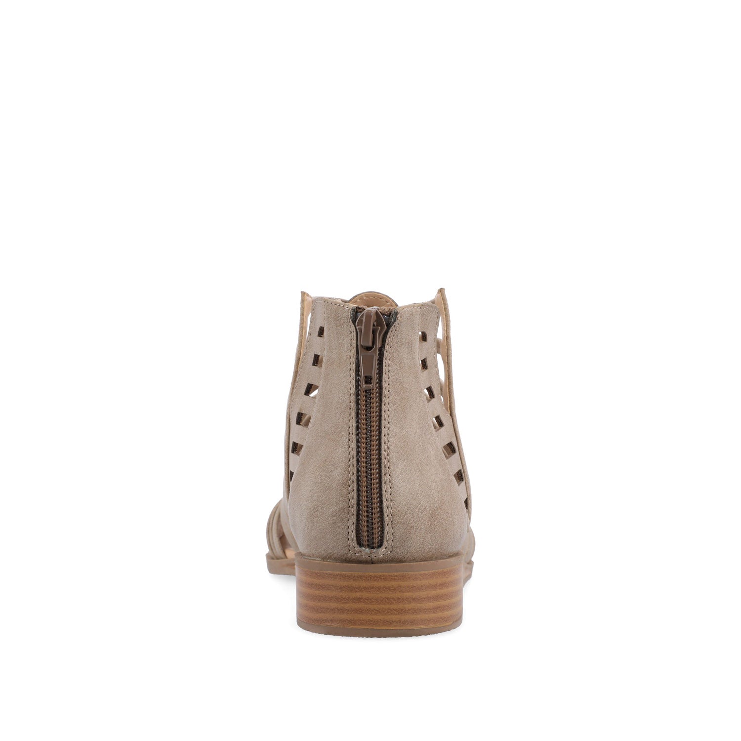 Journee DELILAH GLADIATOR SANDALS IN VEGAN LEATHER - Tan