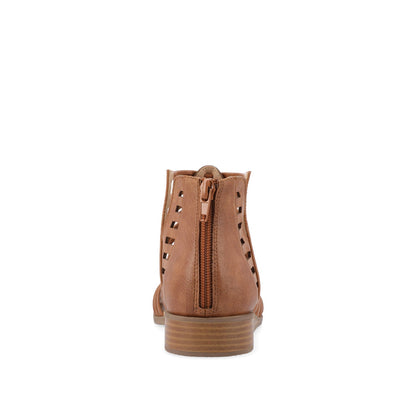 Journee DELILAH GLADIATOR SANDALS IN VEGAN LEATHER - Brown