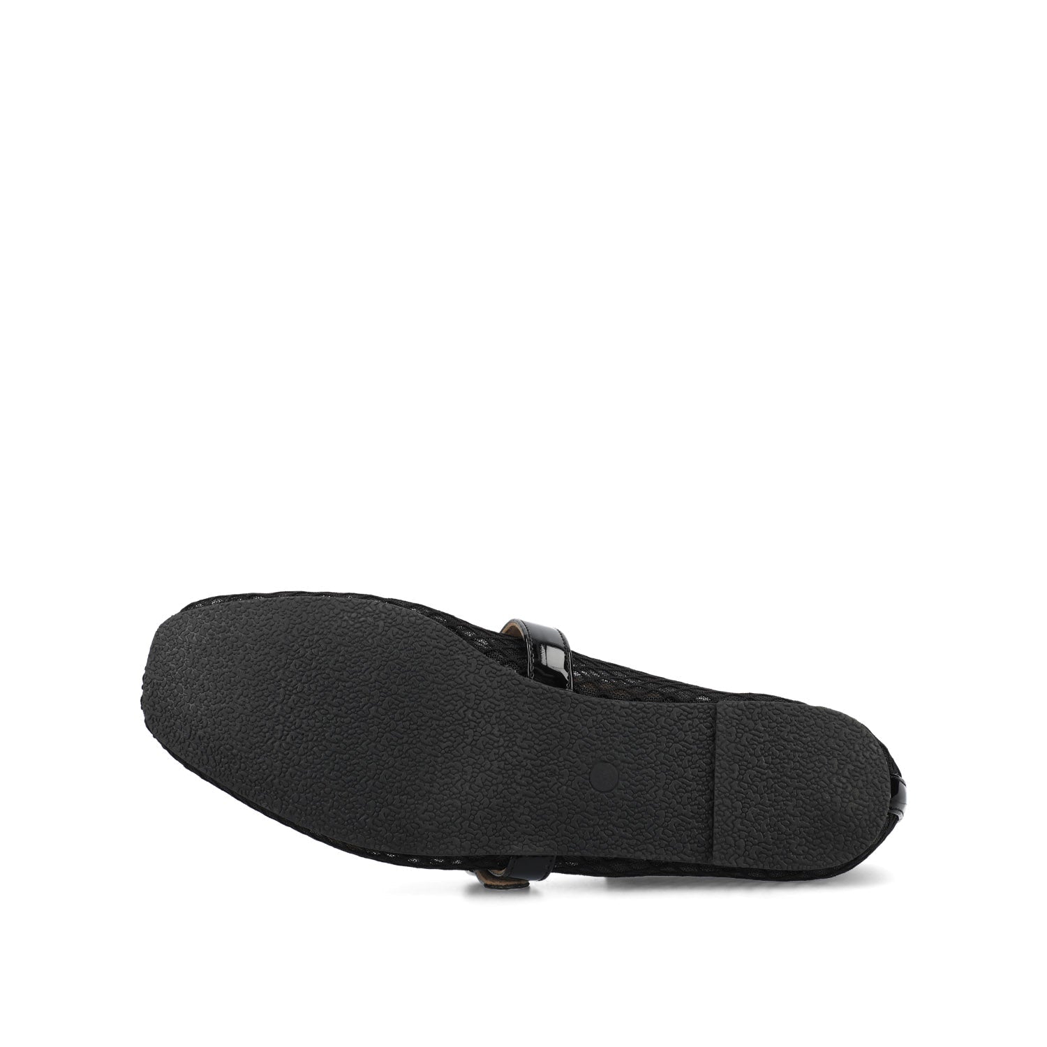 Journee CASHA MARY JANE FLATS IN MESH - Black Mesh