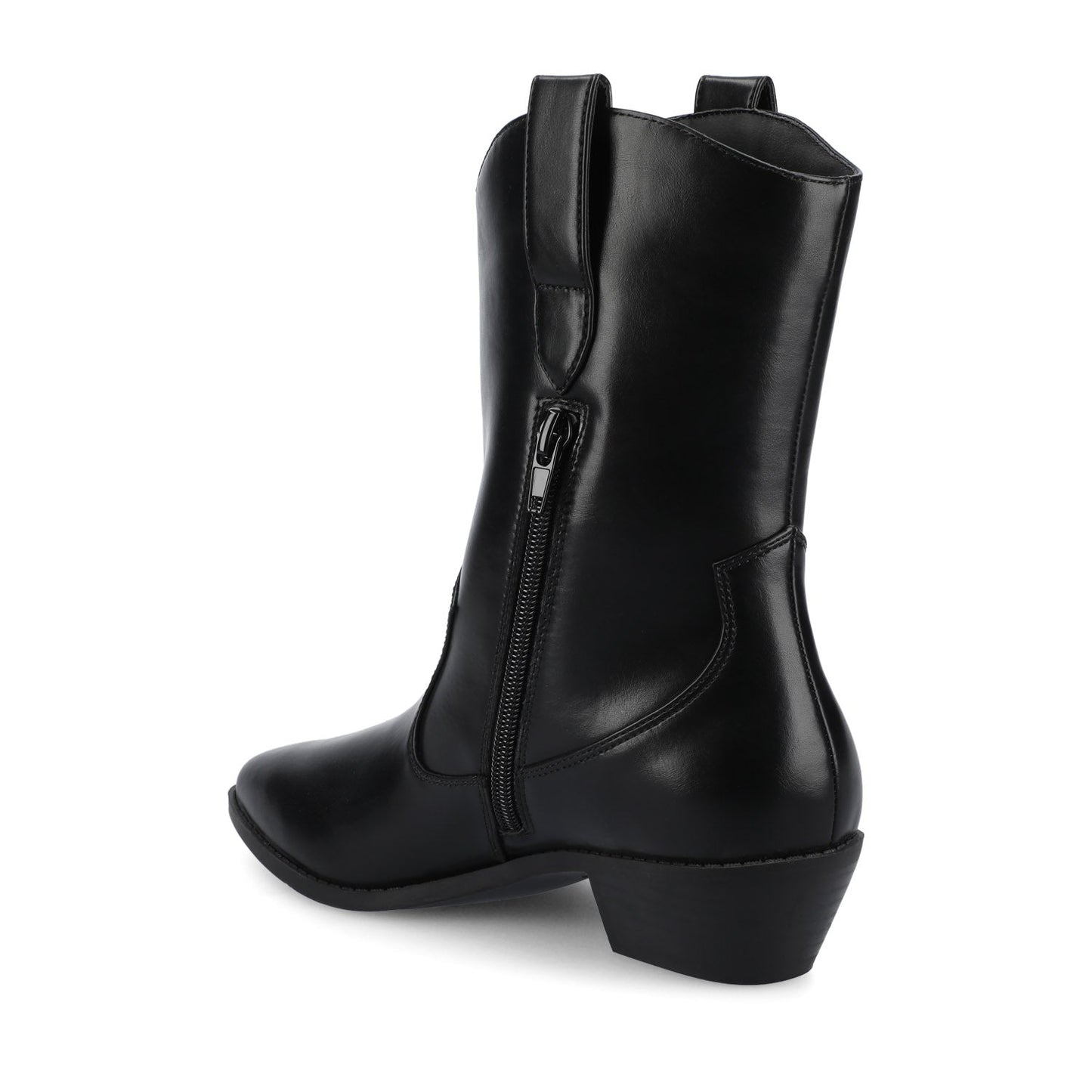Journee FRITZIE WESTERN ANKLE BOOTIES - Black
