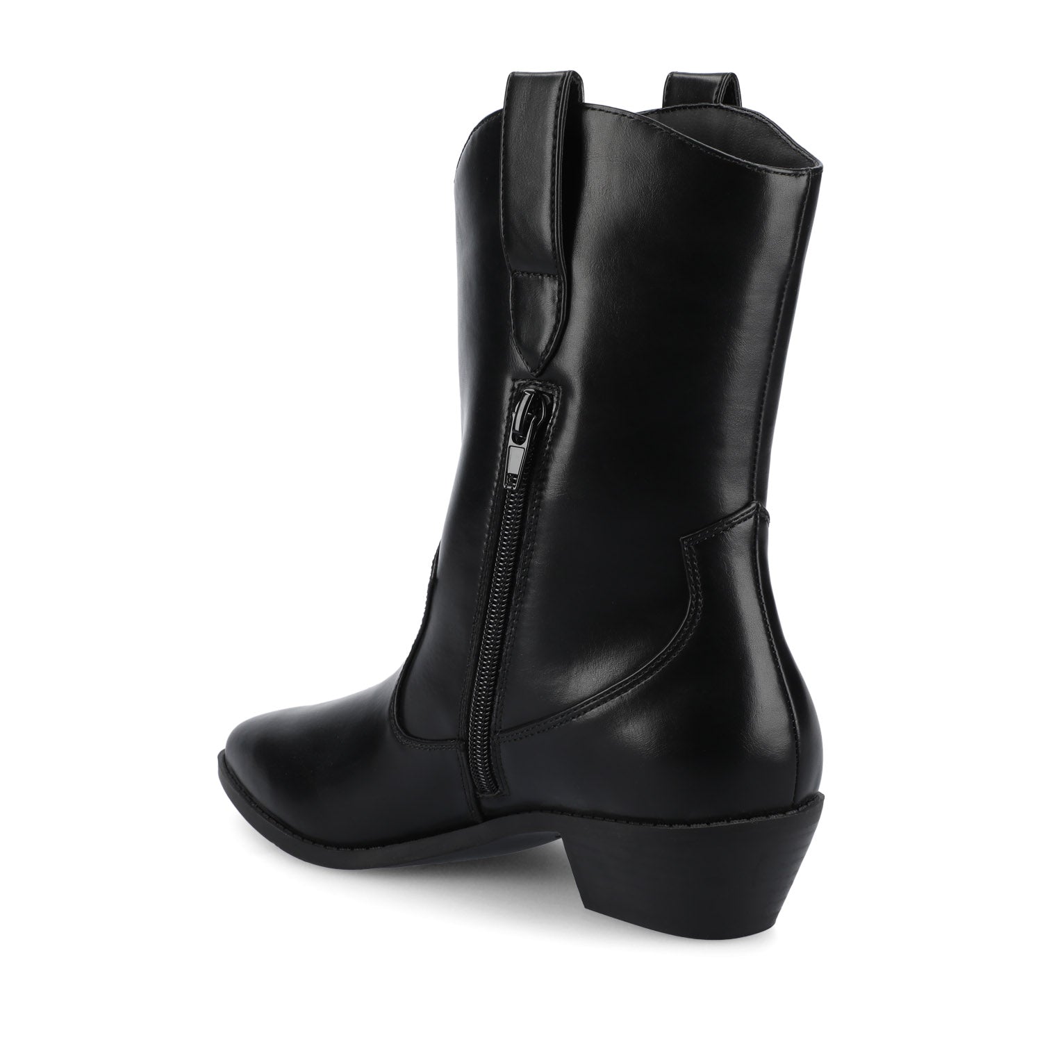 Journee FRITZIE WESTERN ANKLE BOOTIES - Black