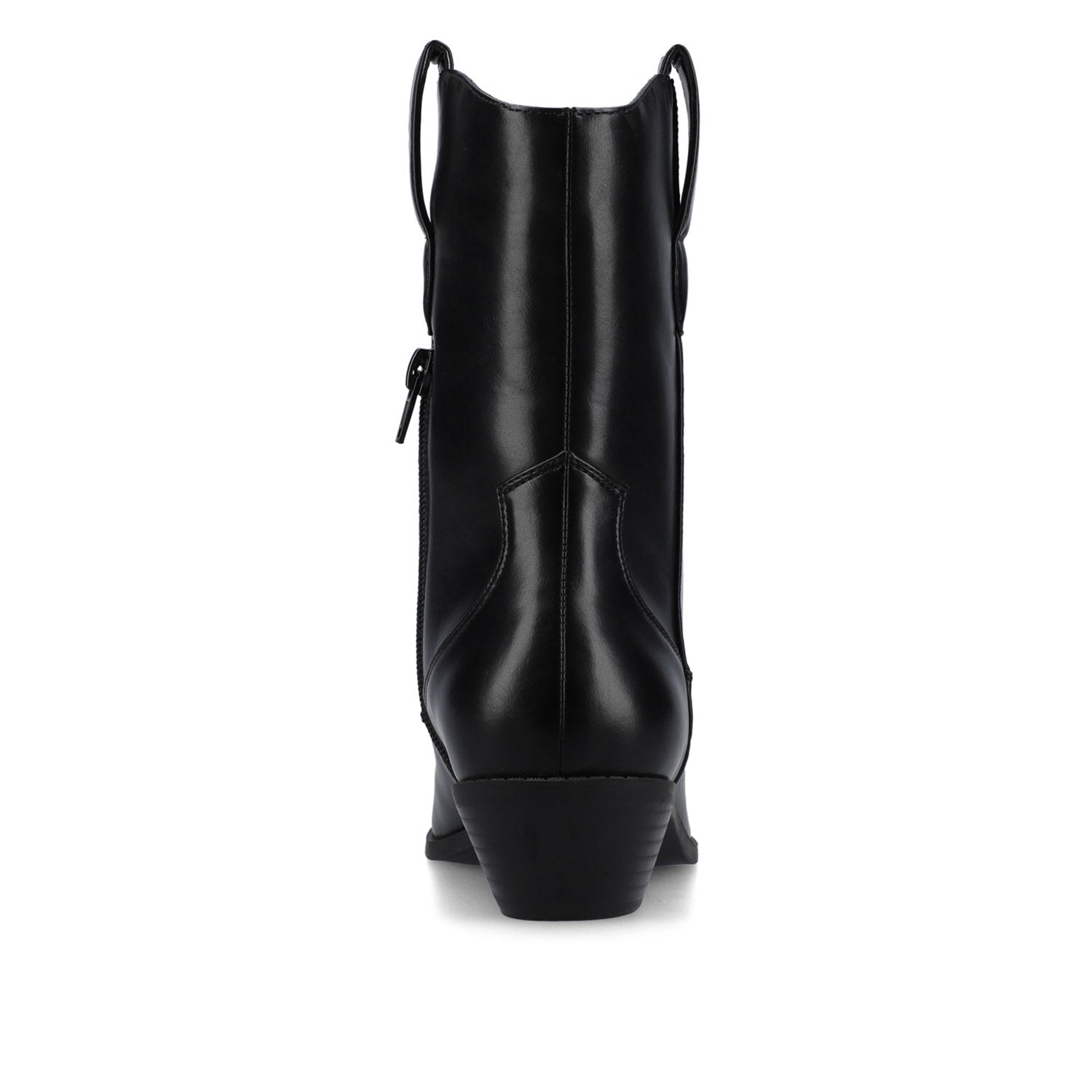 Journee FRITZIE WESTERN ANKLE BOOTIES - Black