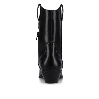 Journee FRITZIE WESTERN ANKLE BOOTIES - Black
