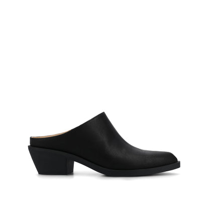 Journee TOMEKA CASUAL MULES - Black