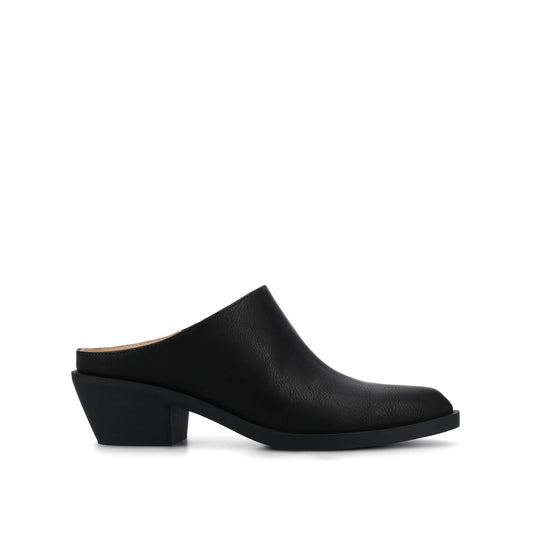 Journee TOMEKA CASUAL MULES - Black