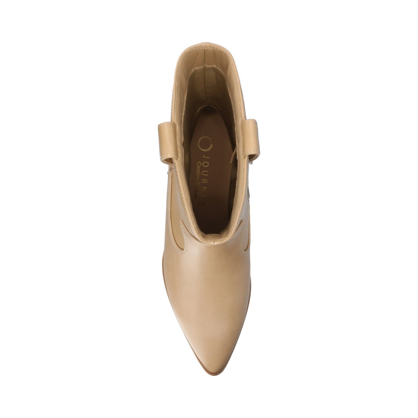 Journee FRITZIE WESTERN ANKLE BOOTIES - Taupe