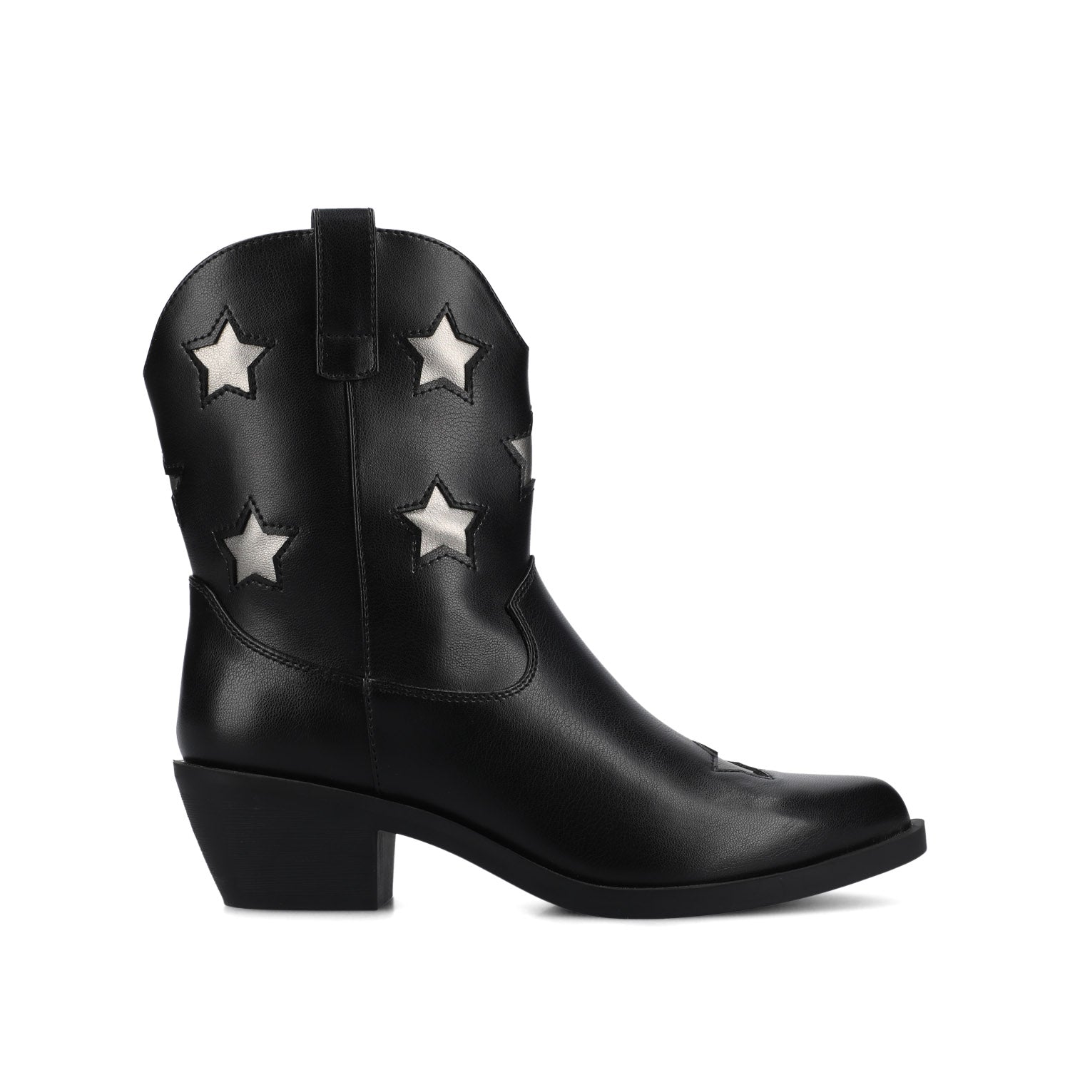 Journee UNDERWOOD WESTERN STAR BOOTIES - Black