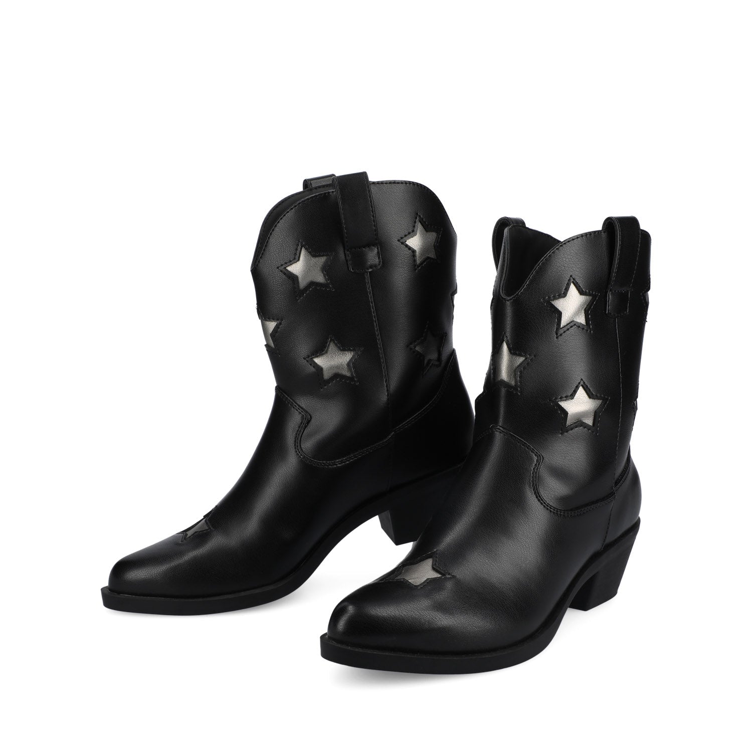 Journee UNDERWOOD WESTERN STAR BOOTIES - Black