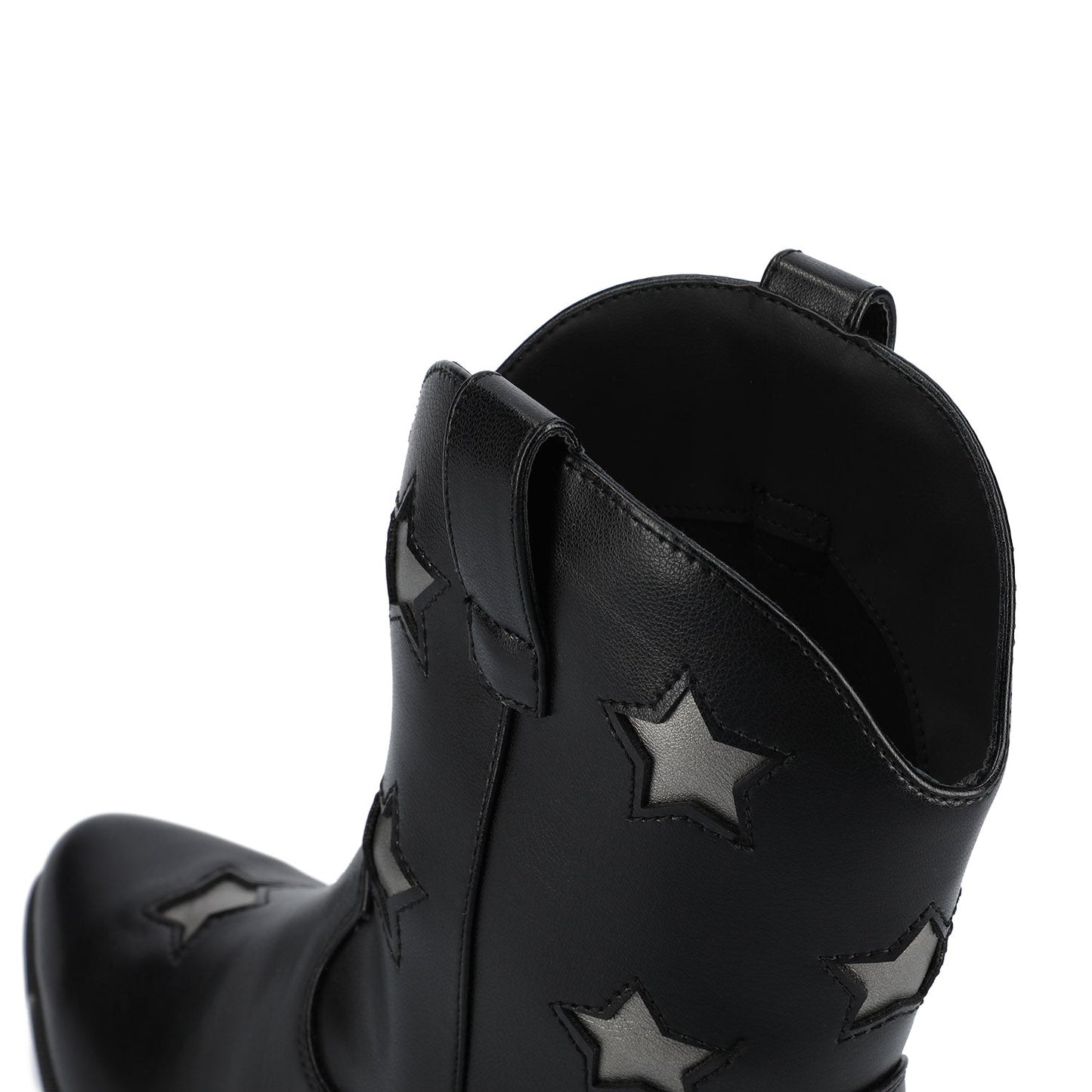Journee UNDERWOOD WESTERN STAR BOOTIES - Black