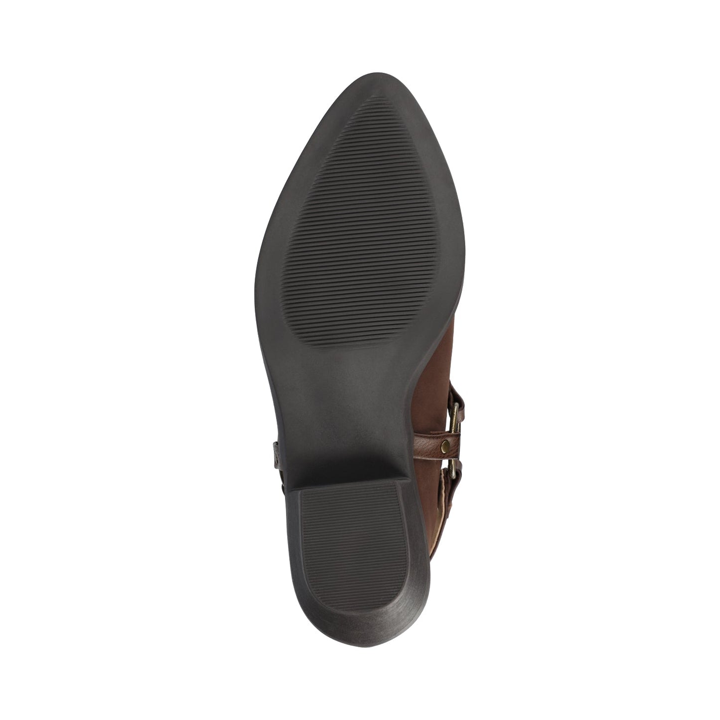 Journee URBANA STRAPPY MULES - Chocolate