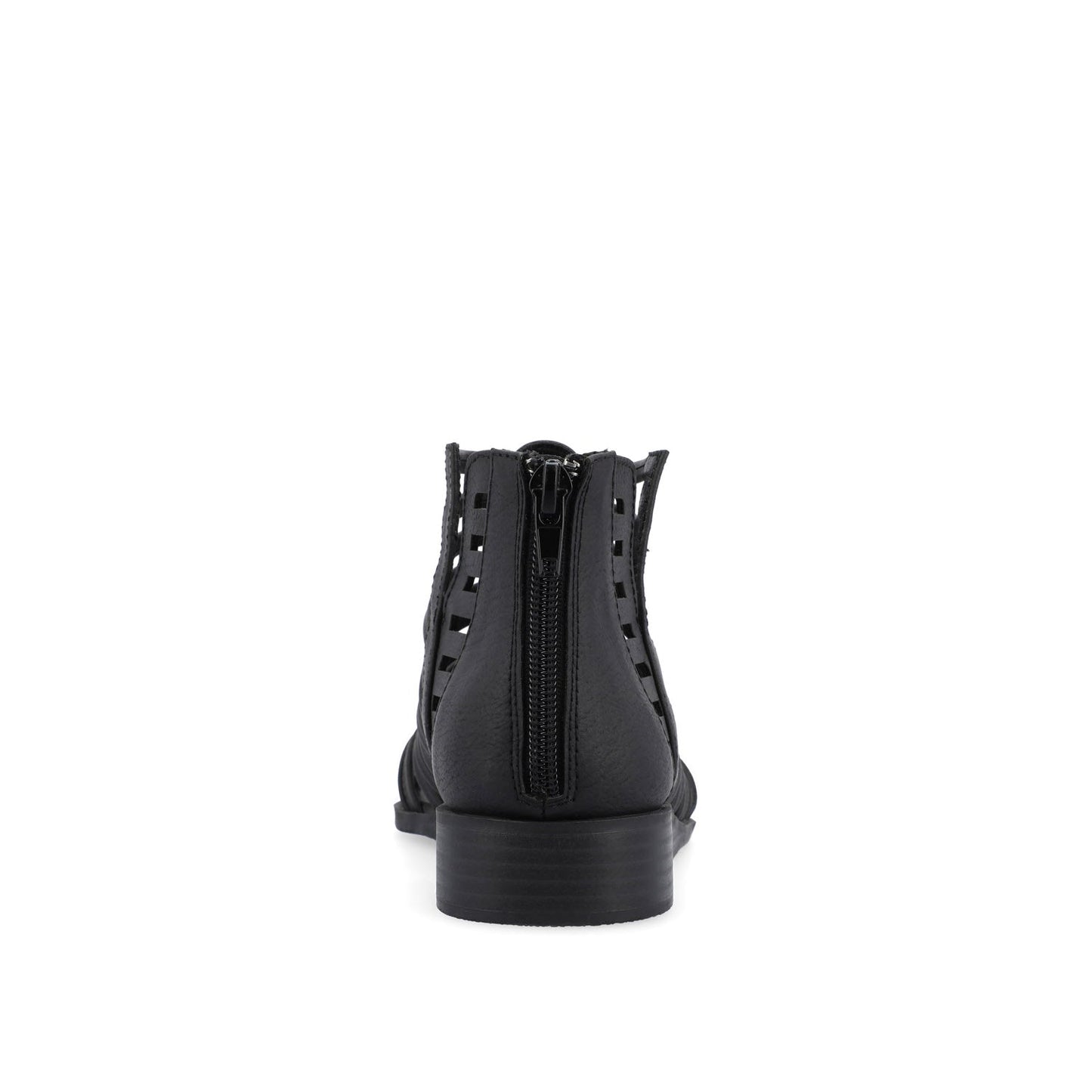 Journee DELILAH GLADIATOR SANDALS IN VEGAN LEATHER - Black